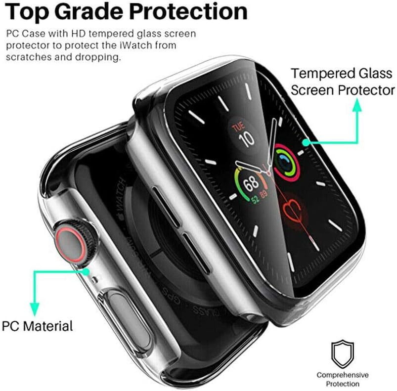 Anank Watch 41MM Glass with Case | Transparent Anank Watch 41MM Glass with Case | Transparent